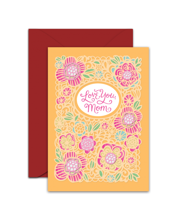 Greeting Card - GC2916-HAP004 - Love You Mom