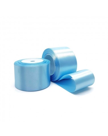 Pita Satin Baby Blue - Baby Blue Ribbon - Ribbon -  Pita - RBST-BB