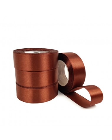 Pita Satin Dark Brown - Pita Satin - Ribbon - Pita - RBST-DB - 1 inch